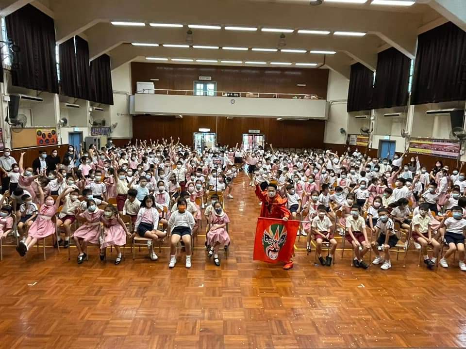川劇變臉表演-香港潮陽小學