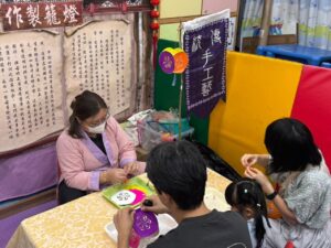 幼稚園攤位遊戲燈籠製作