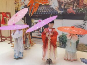 幼稚園攤位漢服體驗