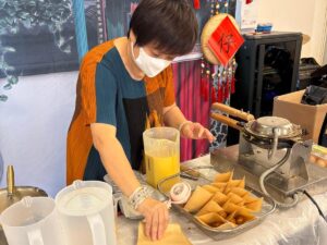 幼稚園攤位雞蛋仔