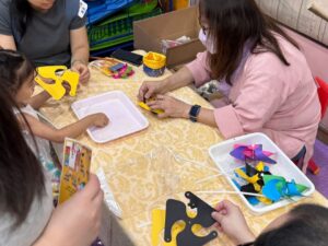 幼稚園攤位遊戲風車